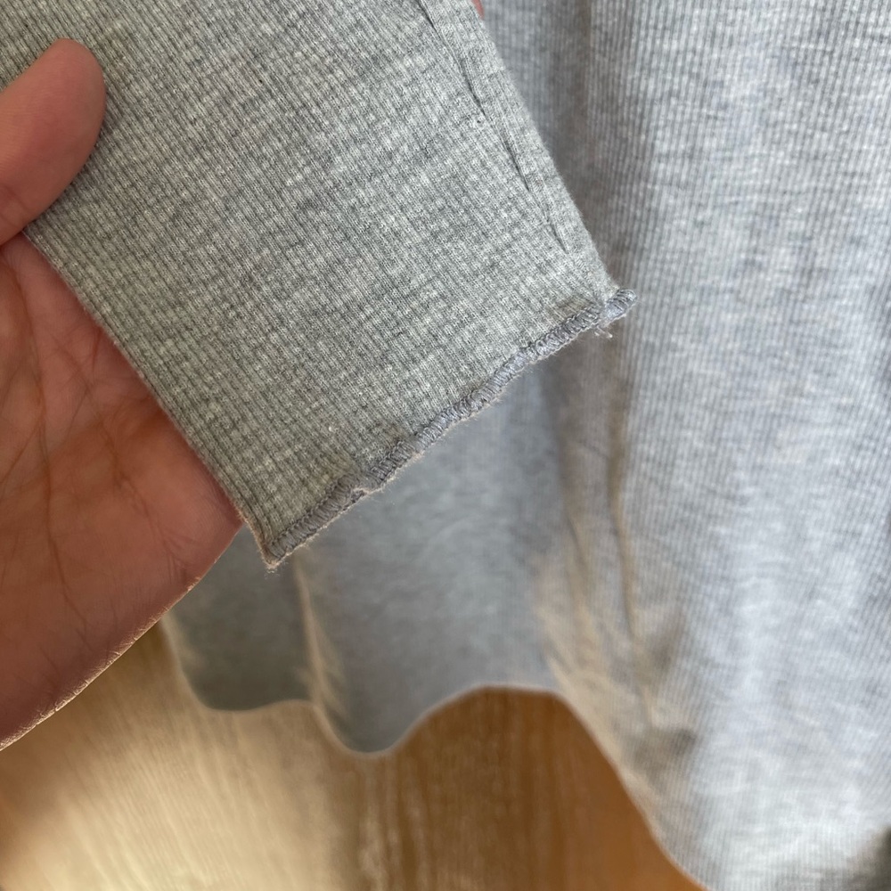 Abercrombie Mock Neck Stretch Rib Dress - Picture 4 of 5